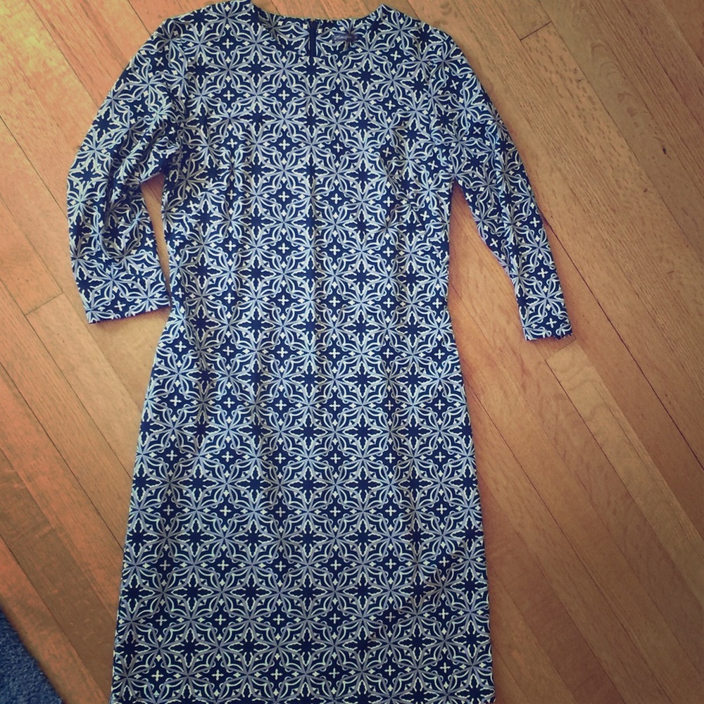 Lovely J McLaughlin print dress